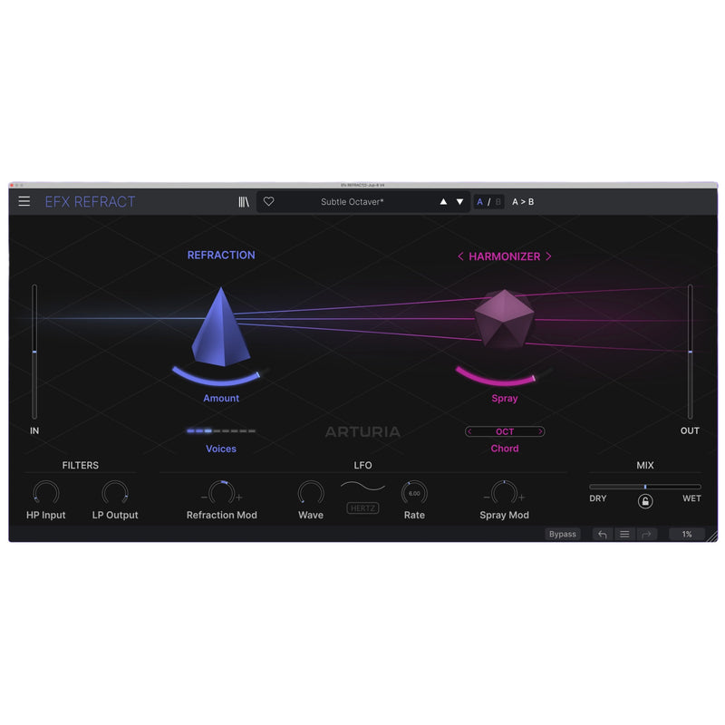 Arturia Efx REFRACT | Versatile Unison Effect