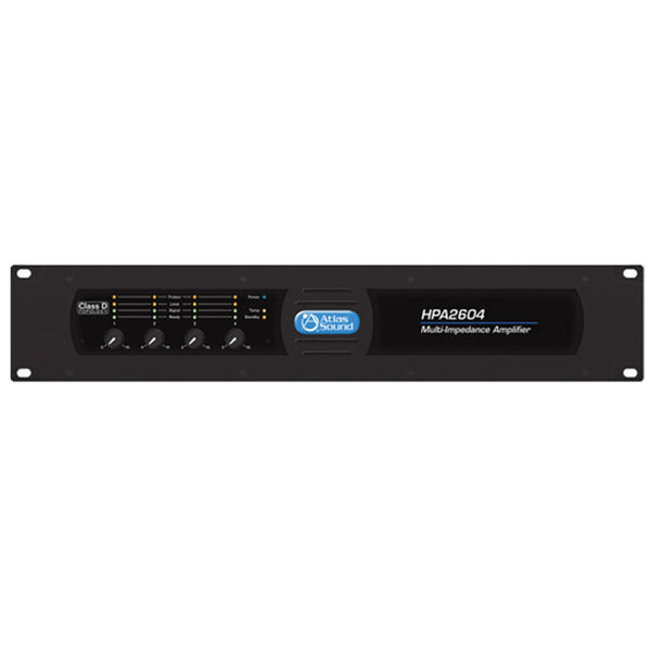 Amplificateur commercial Atlas HPA2604 à quatre canaux de 2 600 W
