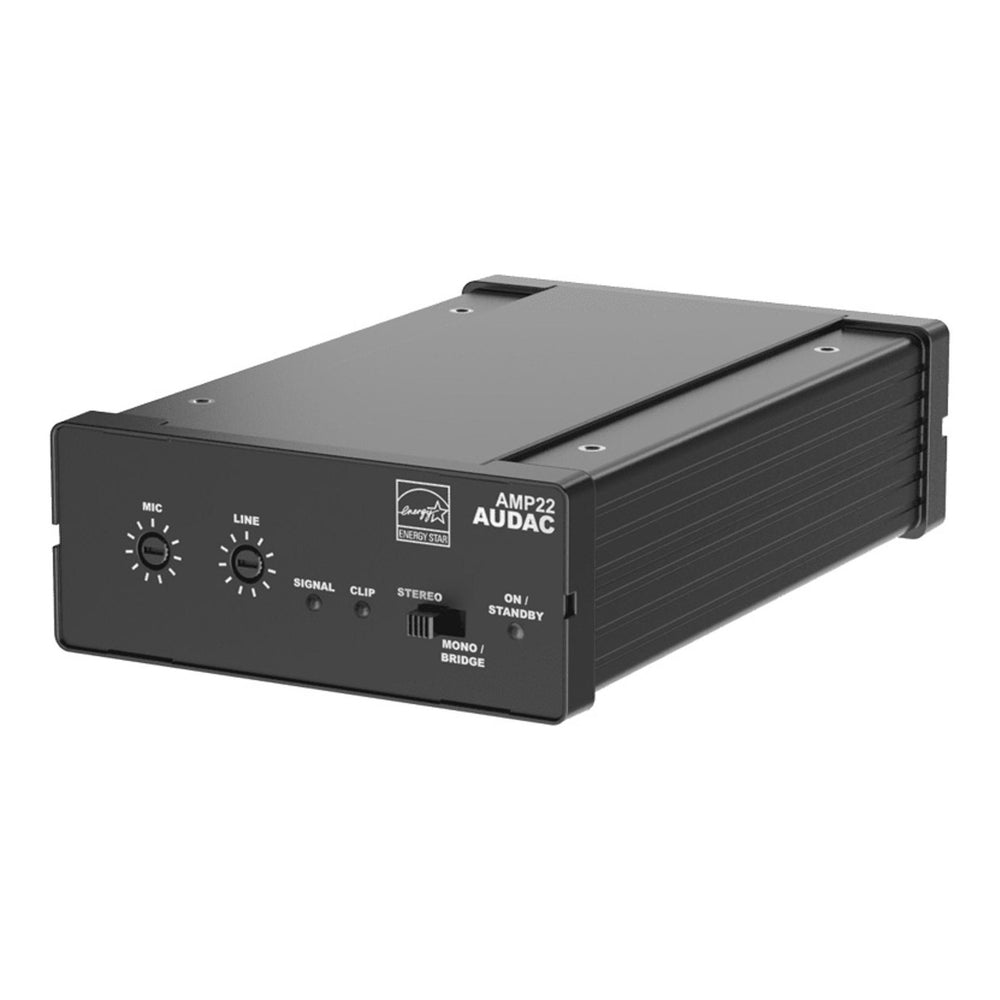 Audac AMP22 Mini Stereo Amplifier 2X15W