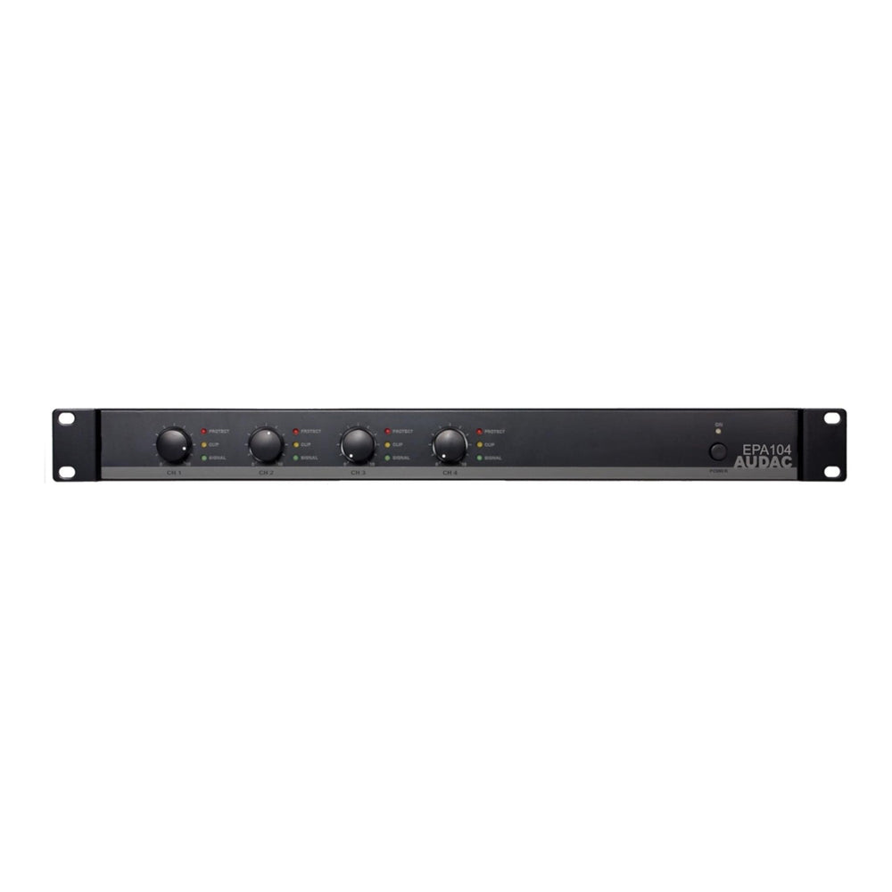 Audac EPA104 4 Channels Class-D Amplifier 4X100W