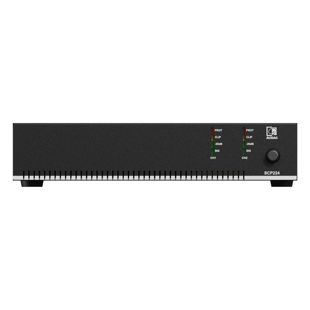Audac SCP224 Power Amplifier 2X240W 480W 70/100V