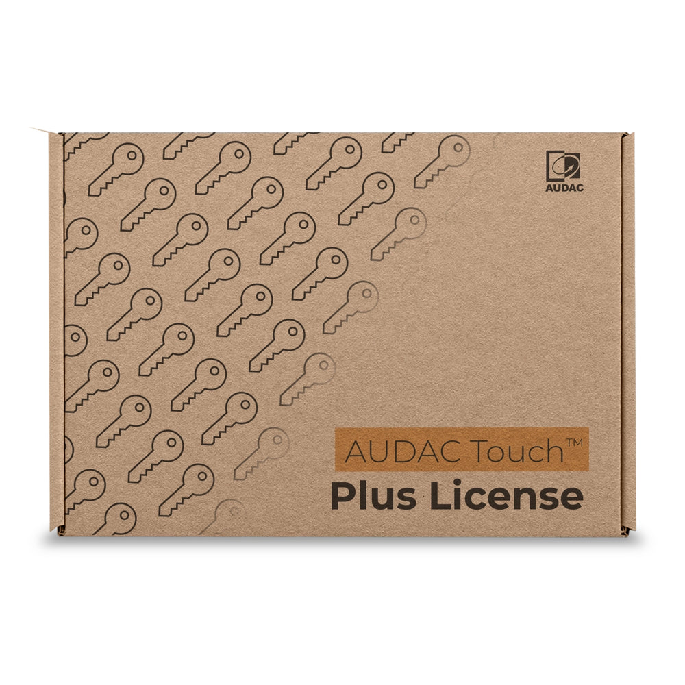 Audac SL-PLUS1 Audac Touch Premium License