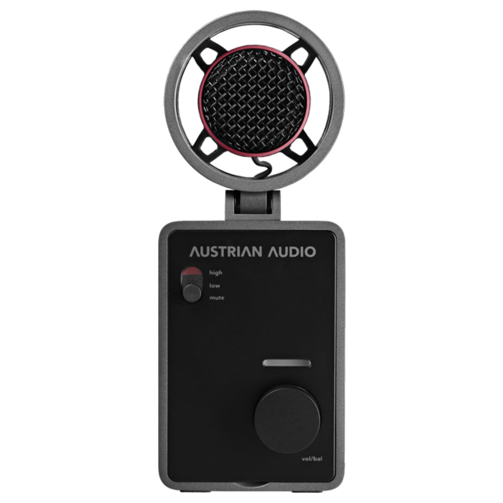 Austrian Audio MiCreator Studio Microphone- Simple Audio Interface + Studio Microphone with USB-C connection.