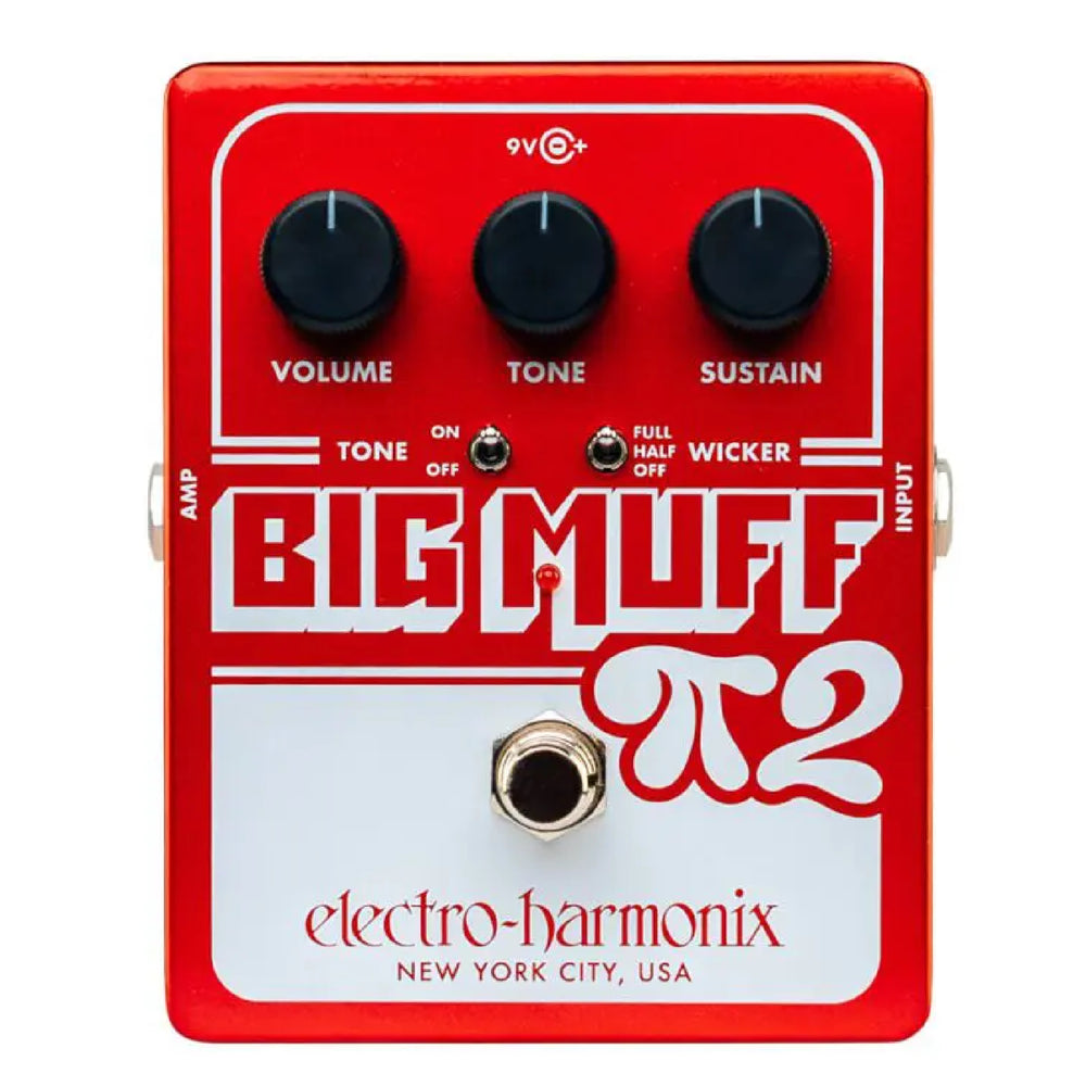 Electro-Harmonix Big Muff PI 2 w/Tone Wicker - Pédale de Fuzz