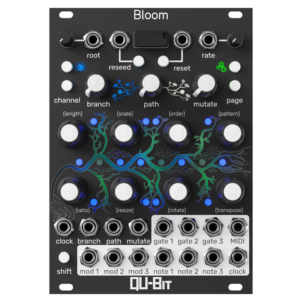 Qu-Bit Electronix Bloom V2 - Fractal Sequencer Module
