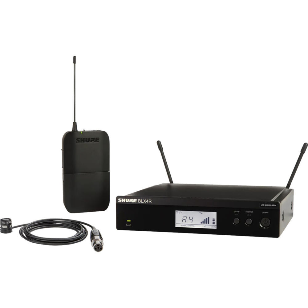 Shure BLX14R/W85M-H10 Wireless Lavalier System Frequency H10