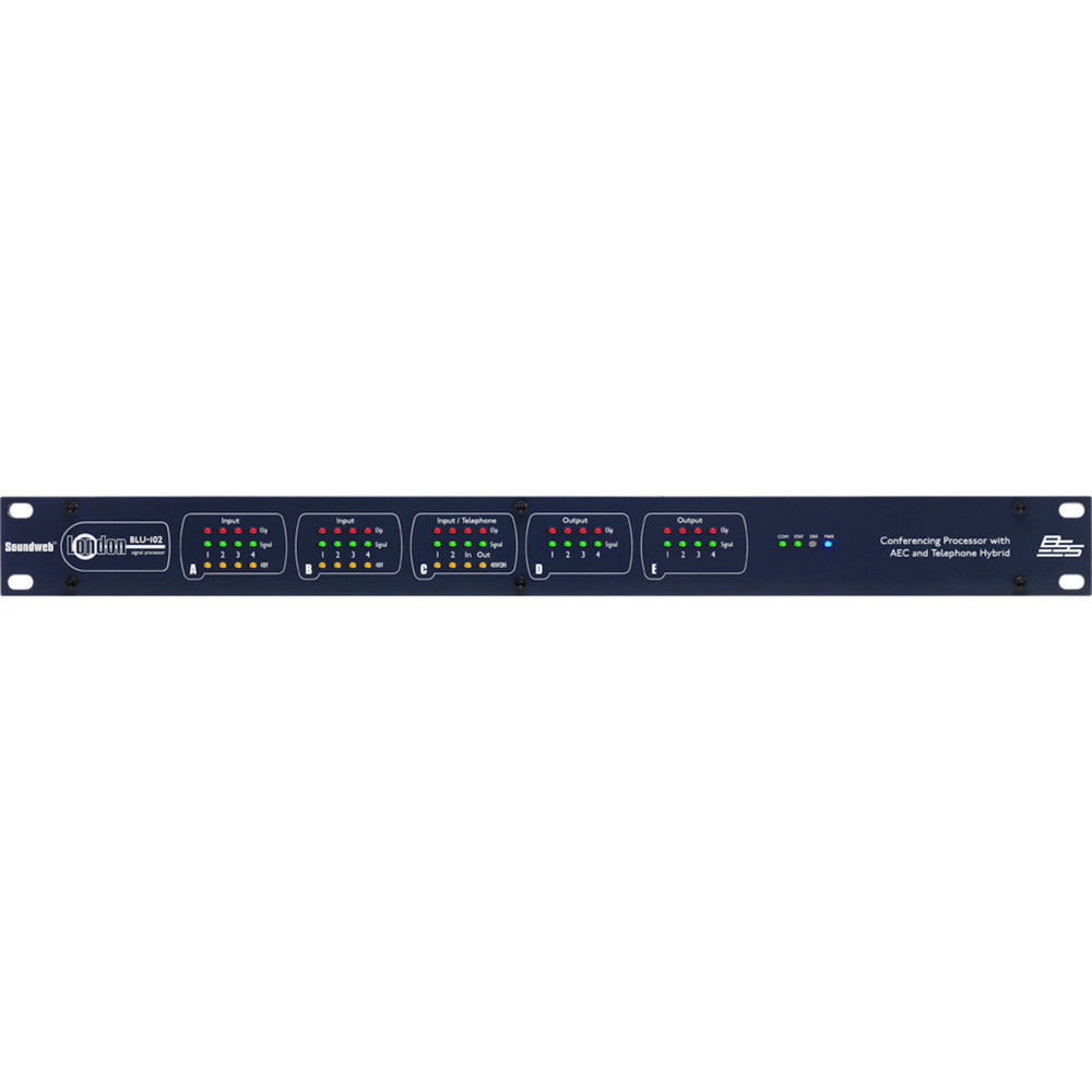 Bss BLU-102 Conferencing Processor With AEC And Telephone