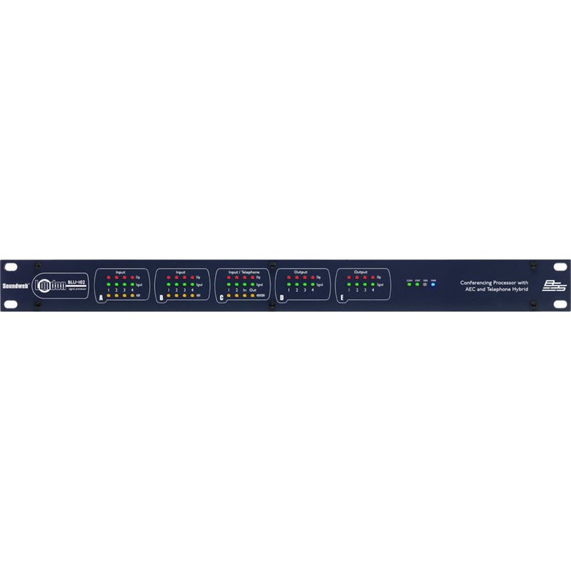 Bss BLU-102 Conferencing Processor With AEC And Telephone