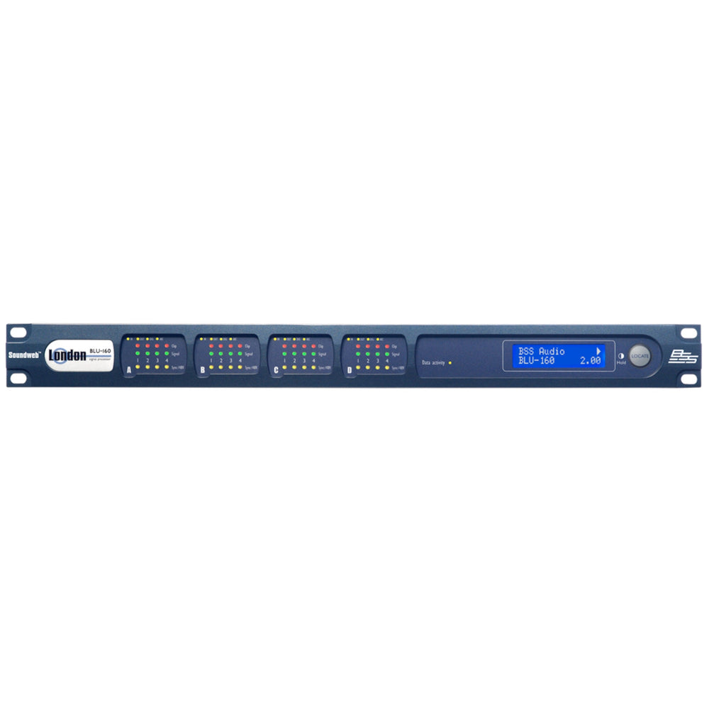 Bss BLU-160 Signal Processor With BLU Link / EN 54-16