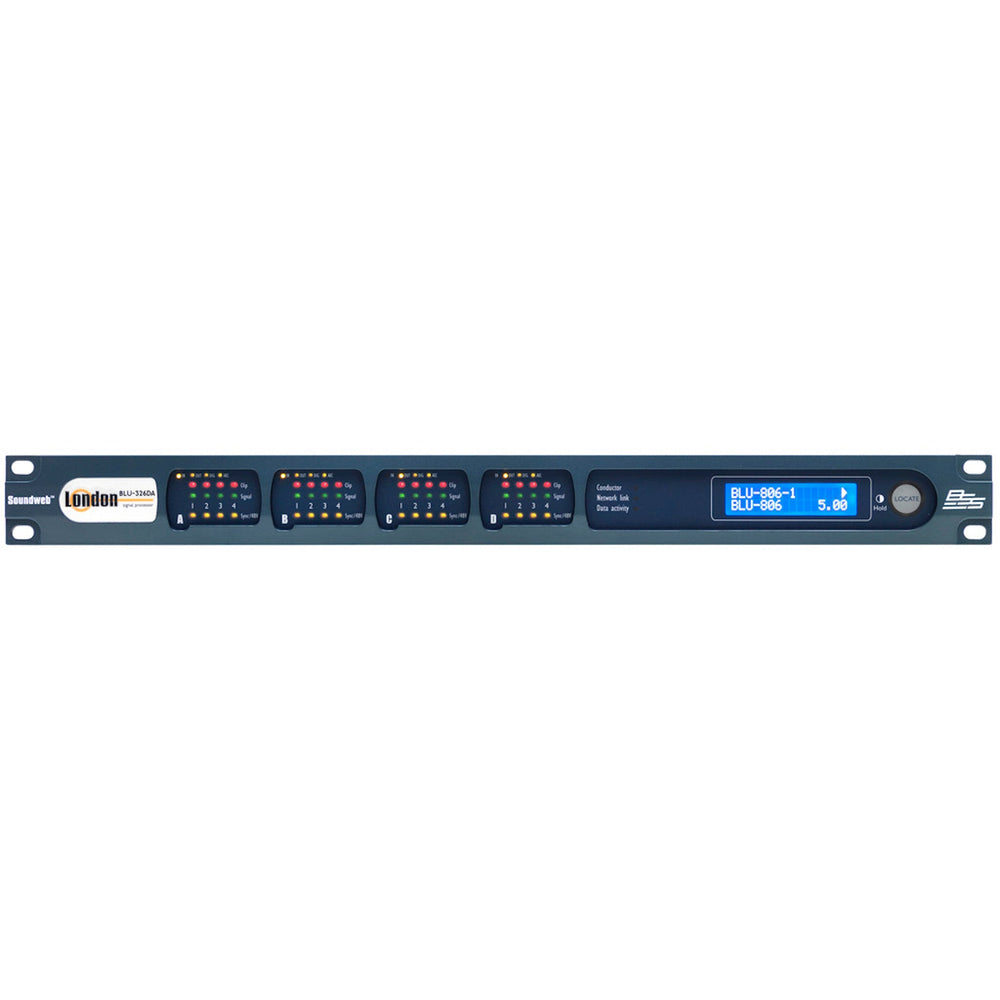 Bss BLU-326 I/O Expander With BLU link / AES67 / EN 54-16