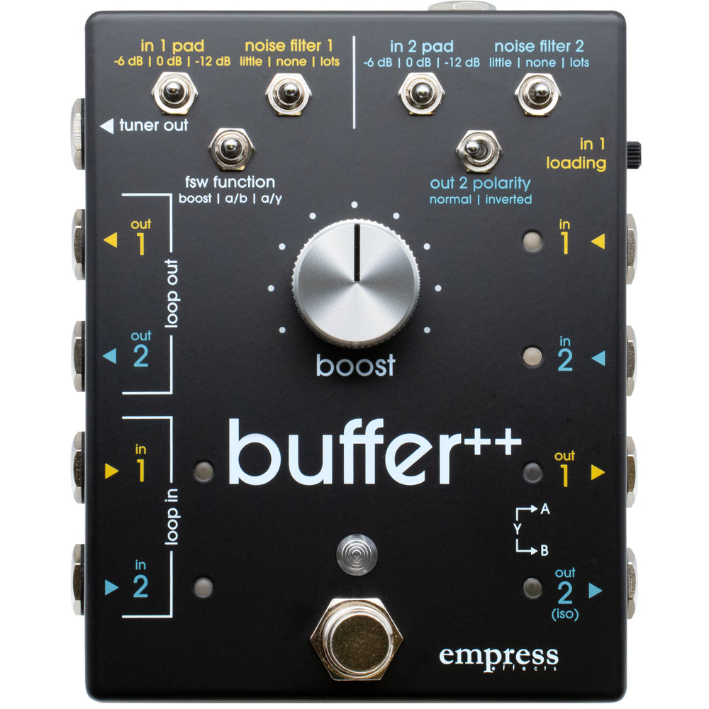 Empress Effects Buffer++ Ultimate Utility Pedal