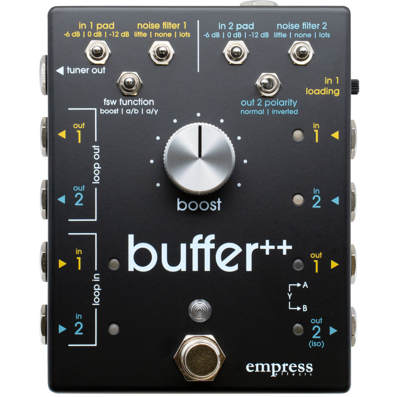 Empress Effects Buffer++ Ultimate Utility Pedal