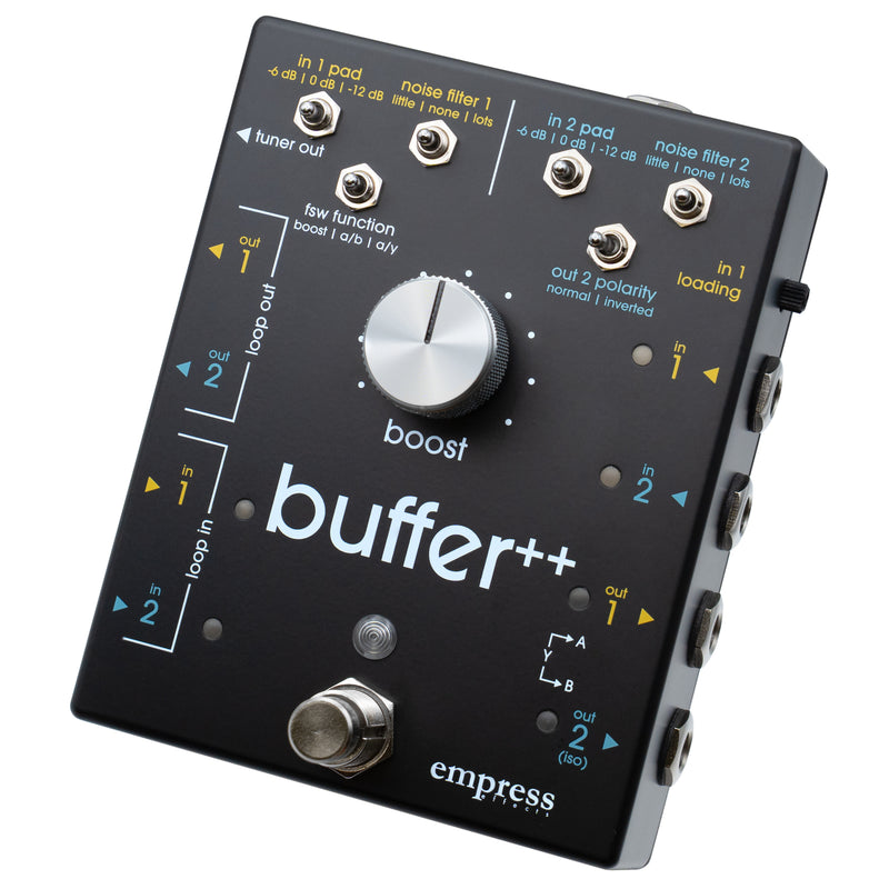 Empress Effects Buffer++ Ultimate Utility Pedal