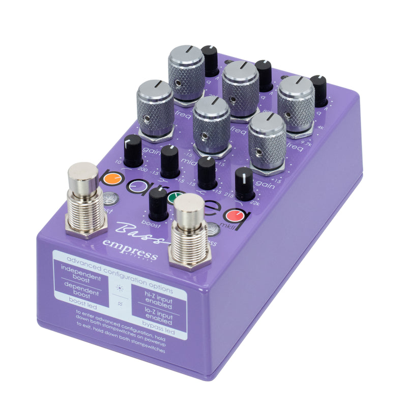 Effets Empress Bass ParaEq
