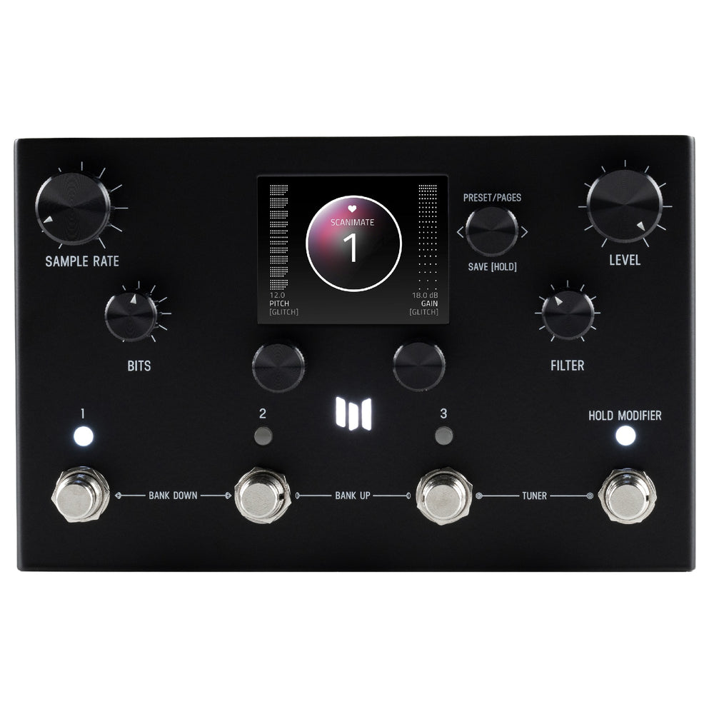 Meris Ottobit X Texture Engine Pedal - Black
