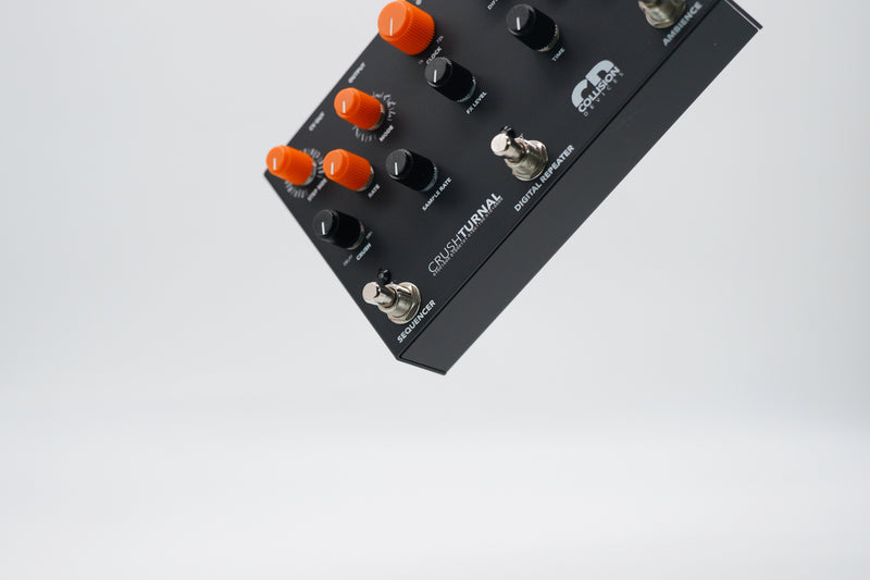 Collision Devices Crushturnal Digital Delay Pedal Black