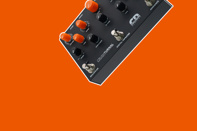 Collision Devices Crushturnal Digital Delay Pedal Black
