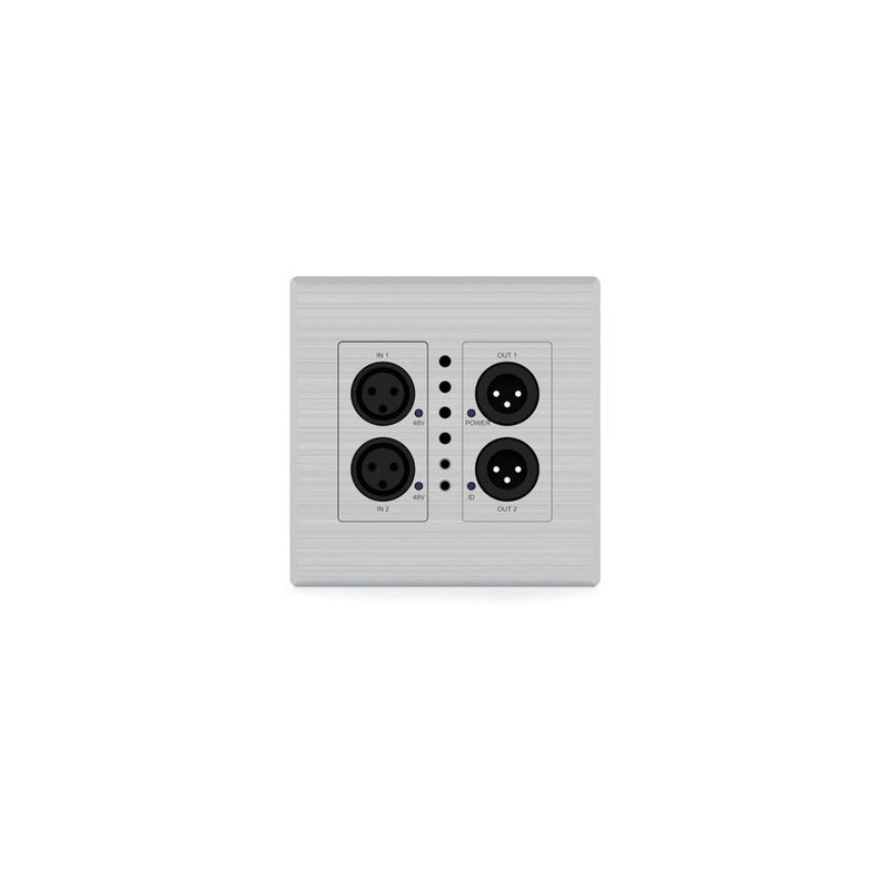 Convertisseur audio Dante XLR 2x2 Blustream DA22XLR-WP-US