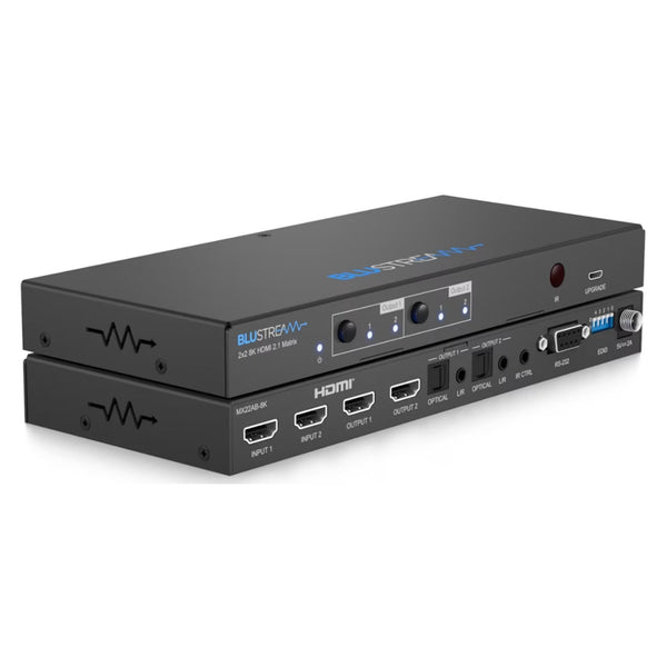 Commutateur HDMI 2.1 8K Blustream MX22AB-8K 2x2