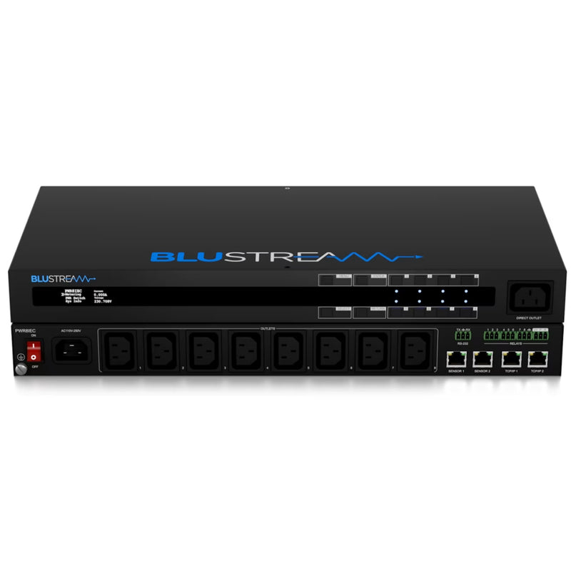 Blustream PWR8IEC 8-Port Managed IEC Power Distribution Unit