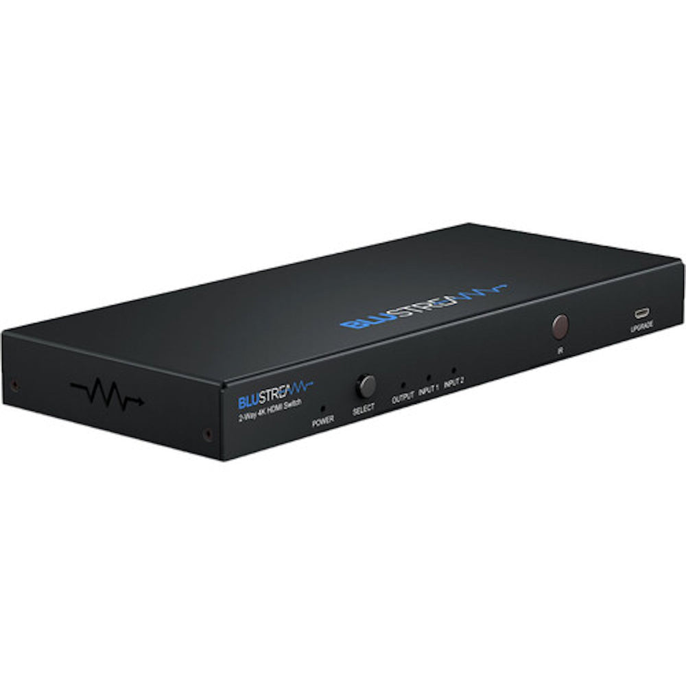 Commutateur HDMI 2x1 Blustream SW21AB-V2 avec dérivation audio