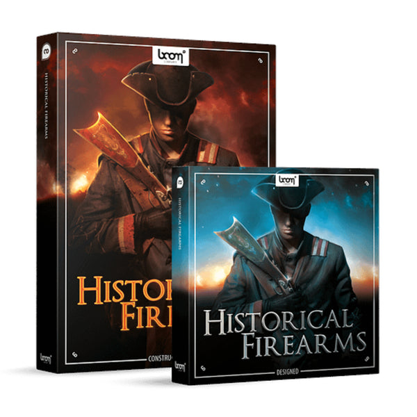 Ensemble d'armes à feu historiques Boom