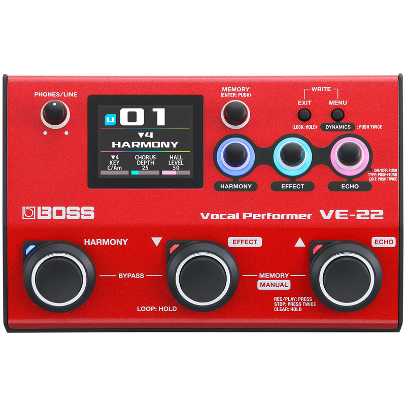 Boss VE-22 Vocal Processor