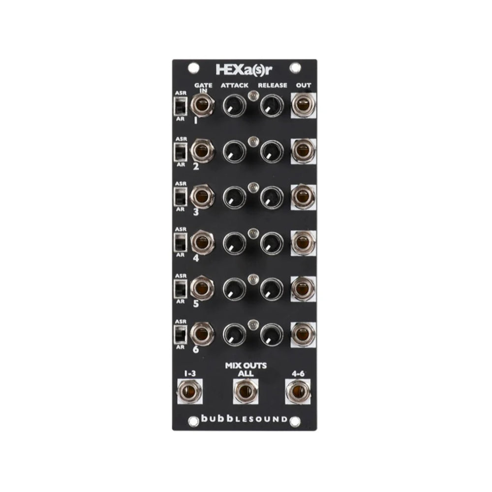 Bubblesound HEXa(s)r - Générateur d'enveloppes AR/ASR 6 canaux