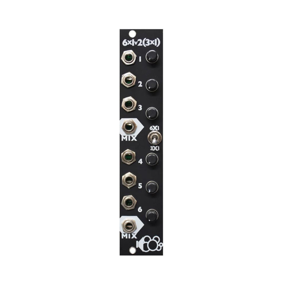 Bubblesound MIX6 - Dual 3ch / Single 6ch Mixer
