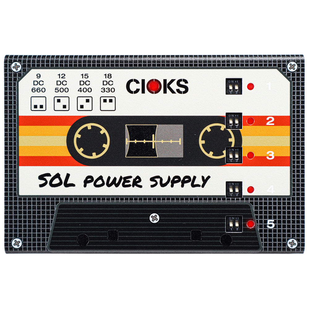 CIOKS SOL Pedal Power Supply - Cassette