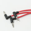 Befaco Patch Cable 80cm Right Angle Red 4 Pack
