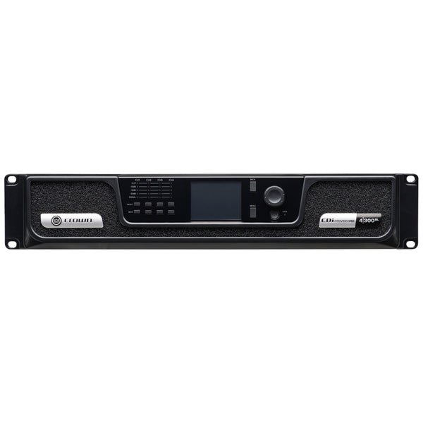 CROWN CDi 4/300BL Entrée analogique + liaison BLU, 4 canaux, 300 W