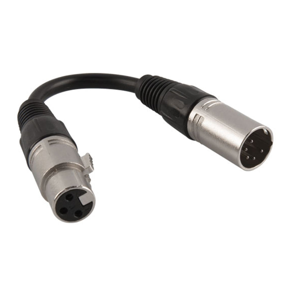Chauvet Pro DMX-3F5M 3-pin (F) to 5-pin (M) DMX Cable