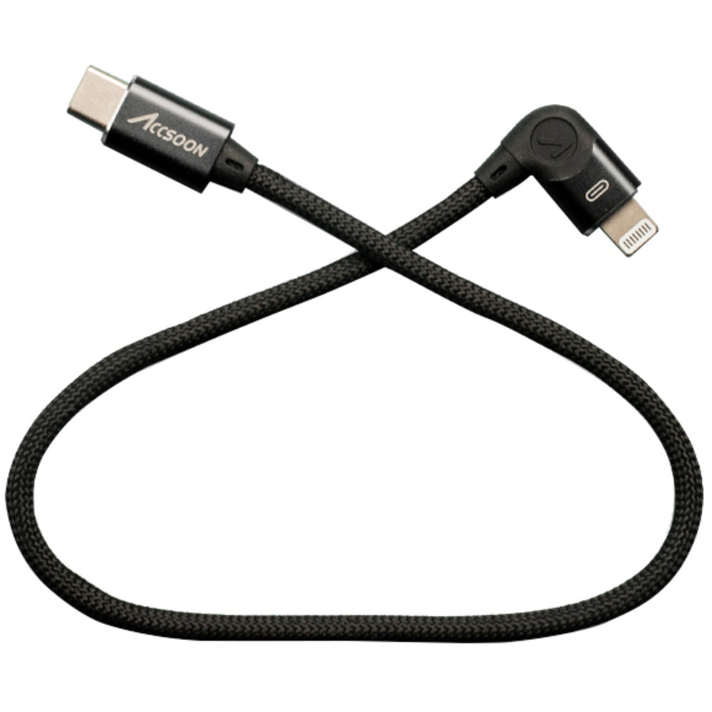 Accsoon XC-UIT02-CL USB-C to Lightning Cable 30cm