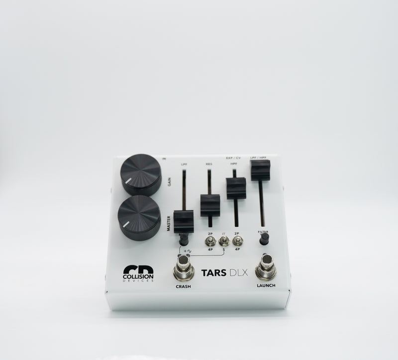 Collision Devices TARS DLX Fuzz with 2 Analog Filters White