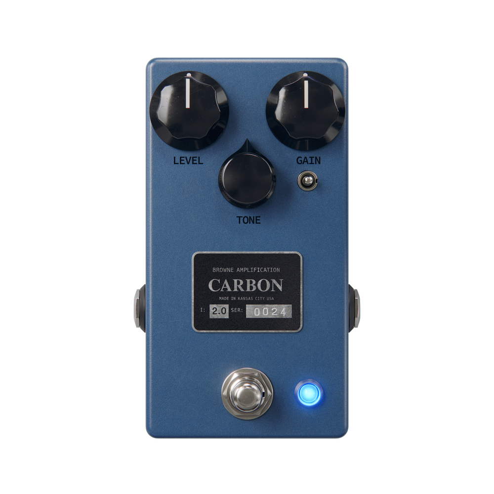 Browne Amplification Carbon - Overdrive Pedal