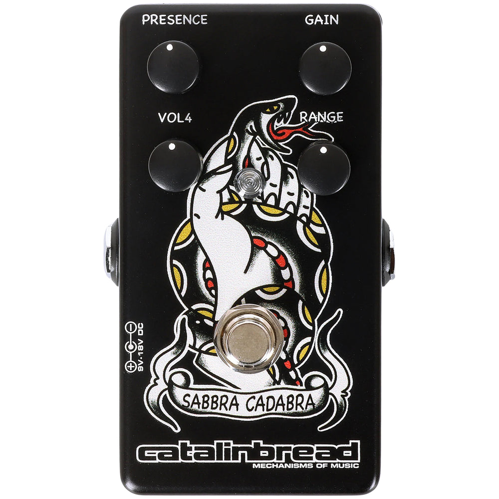 Catalinbread Sabbra Cadabra Drive Pedal Traditional Ink