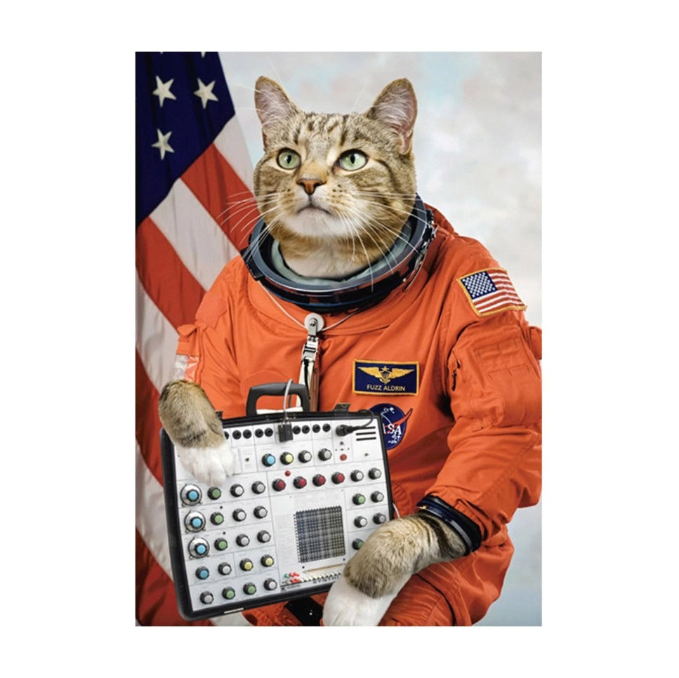 Cats On Synthesizers In Space -  Fuzz Aldrin Poster