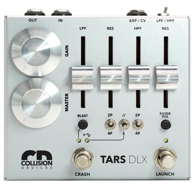 Collision Devices TARS DLX Fuzz with 2 Analog Filters