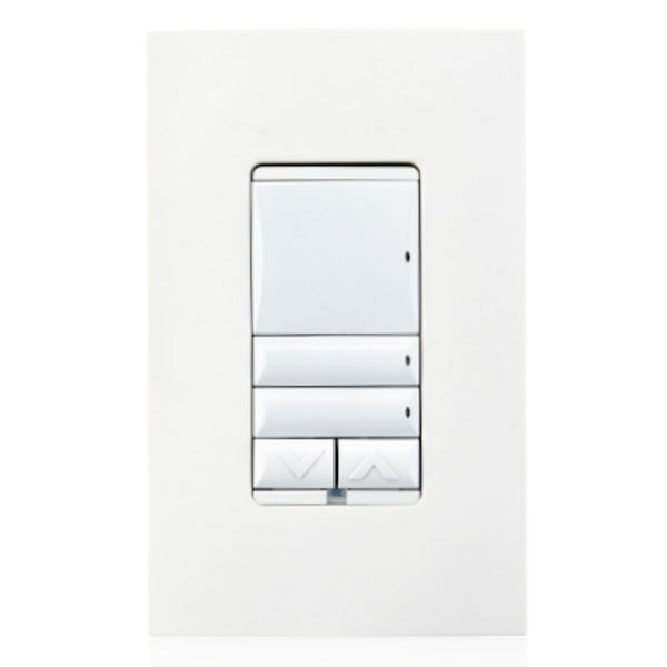Bouton gravé Control4, Decora simple haut (blanc)
