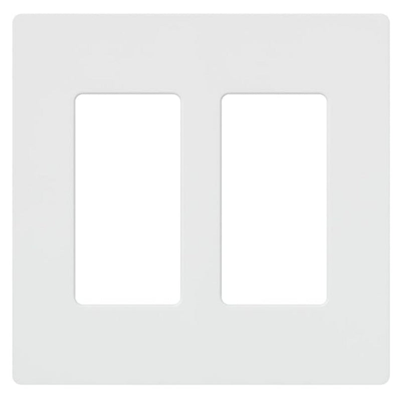 Plaque frontale Control4 2 gangs (blanche)