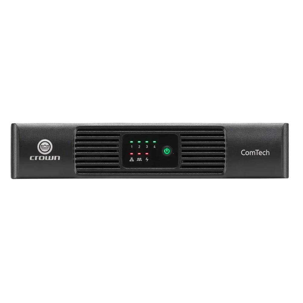 Crown CTD-4125 4-Ch 125W Power Amp w/ DSP Dante