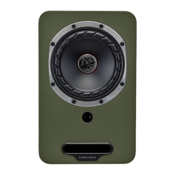 Fyne Audio Cubitt 5 Active Bookshelf System - Olive Green