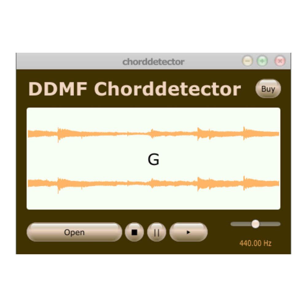 DDMF Chorddetector - Détection automatique d'accords