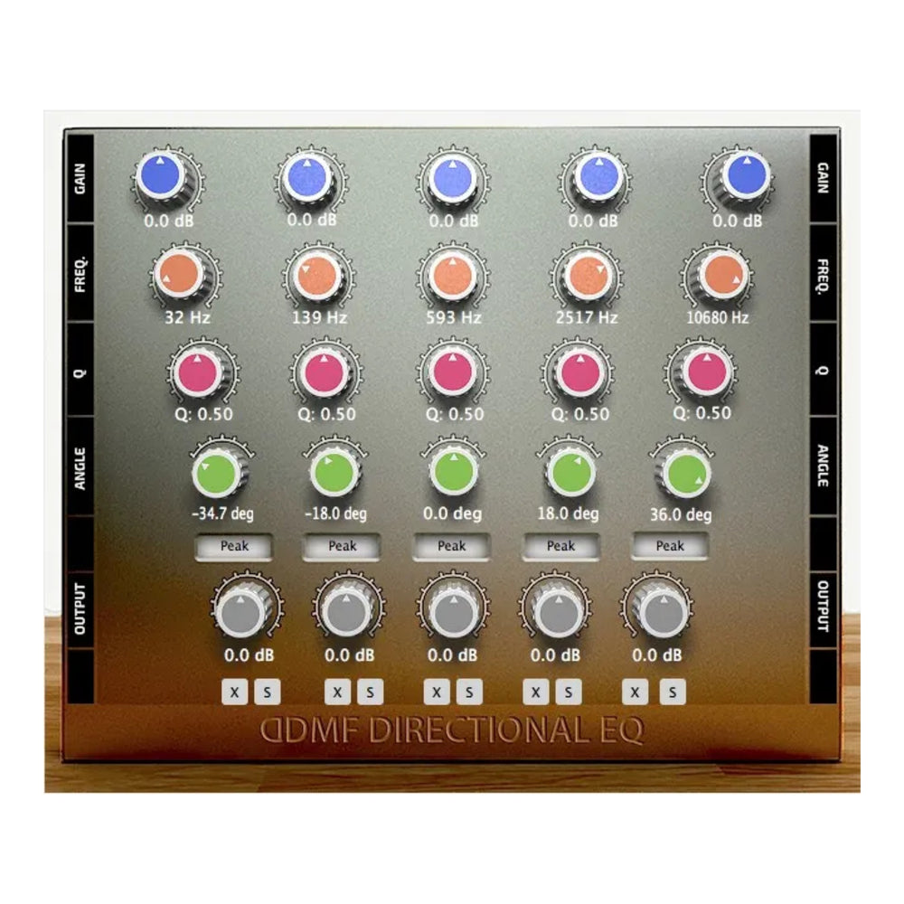 DDMF DirectionalEQ - EQ Plugin For Sculpting The Stereo Image