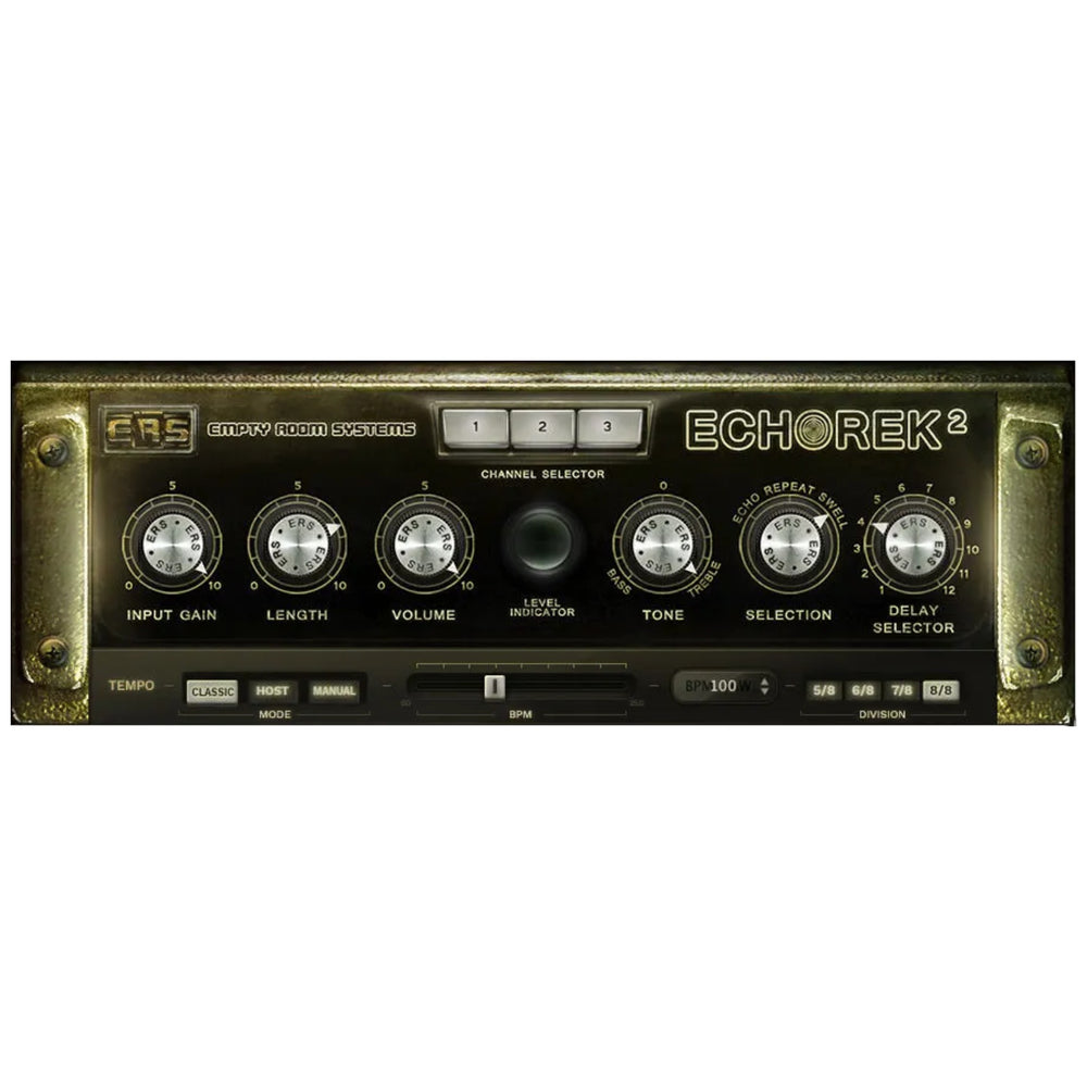 DDMF ERS EchORek2 - Software Emulation Of The Binson Echorec2 Delay