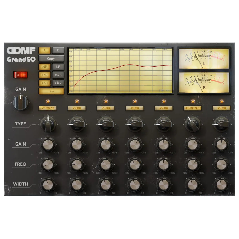 DDMF GrandEQ - Égaliseur de mastering GrandEQ