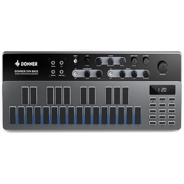 Donner B1 Analog Bass Synthesizer and Sequencer