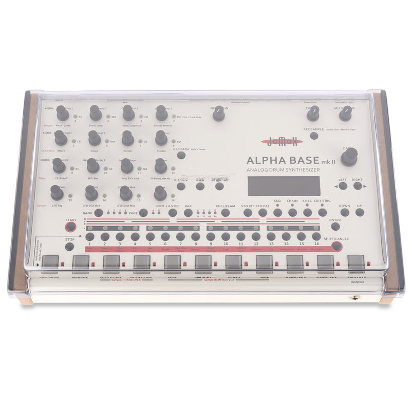 Decksaver DS-PC-ALPHABASE Jomox Alphabase Mk1 Mk2 Cover