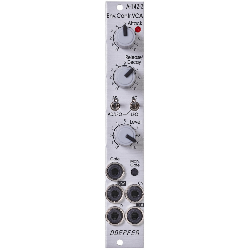 Doepfer A-142-3 VCA contrôlé par enveloppe/LFO